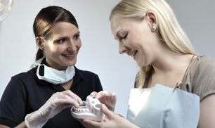 Zahnersatz in der Zahnarztpraxis mare Z 